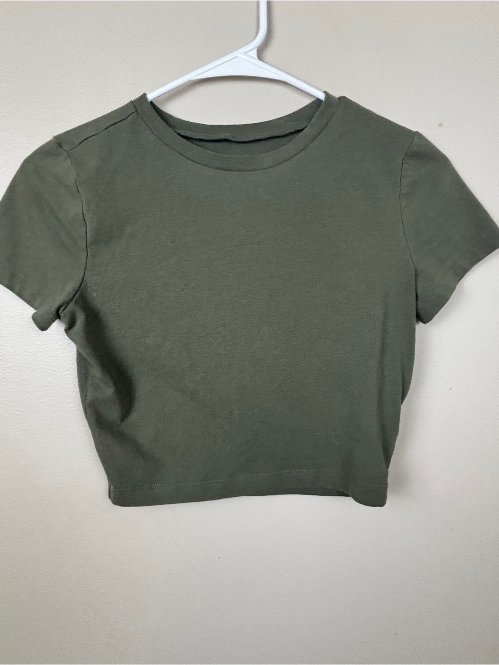 wild fable Olive Green Crewneck Crop Top